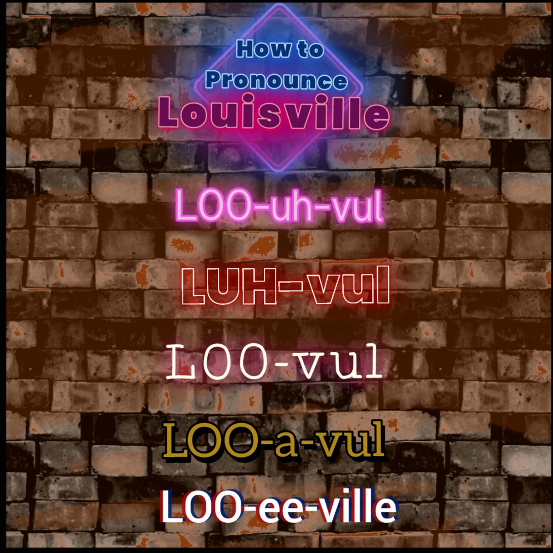 How to pronounce Louisville